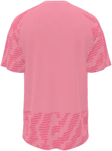 Camisa de goleiro de Portugal 2026 rosa-claro com tigrado tom sobre tom, frente e costas