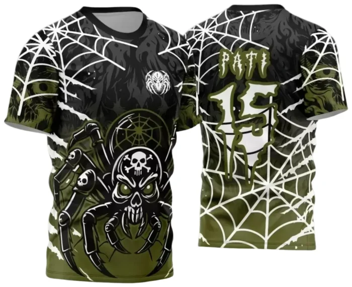 Design de Camisa Interclasse Aranha 2025