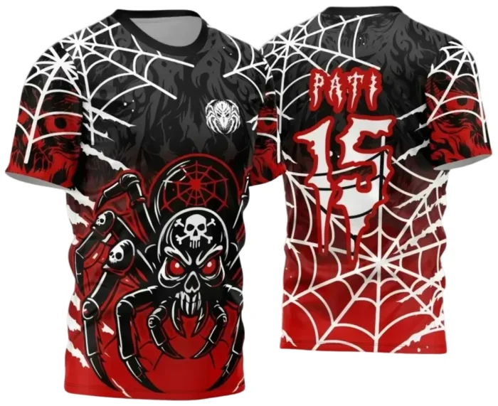 Design de Camisa Interclasse Aranha 2025