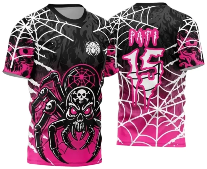 Design de Camisa Interclasse Aranha 2025