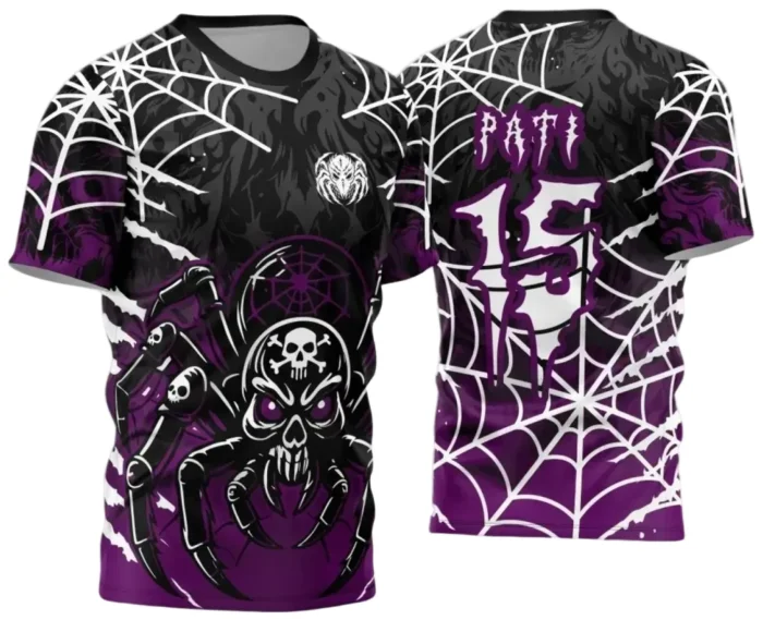 Design de Camisa Interclasse Aranha 2025
