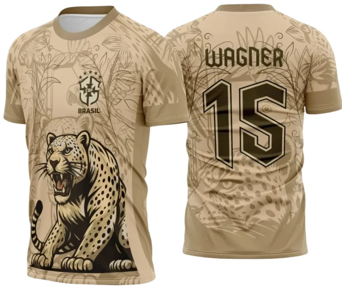 Design Onça para Camiseta Interclasse