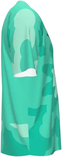 Camisa de goleiro da Costa do Marfim 2026 verde-menta com uma estrela grande, frente e costas