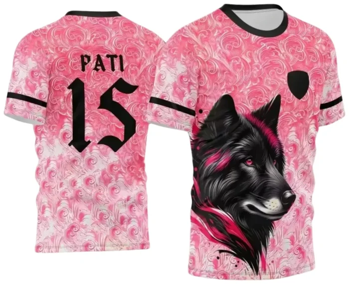 Estampa Lobo Criativa – Camiseta Interclasse 2025 Exclusiva