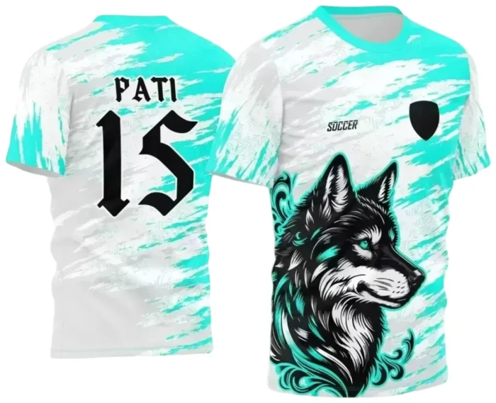 Estampa Lobo Criativa – Camiseta Interclasse 2025 Exclusiva