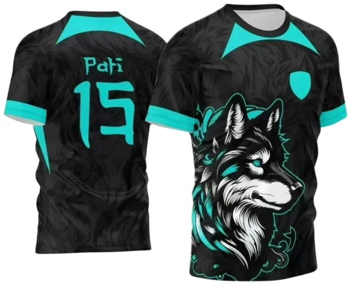 Estampa Lobo Criativa – Camiseta Interclasse 2025 Exclusiva