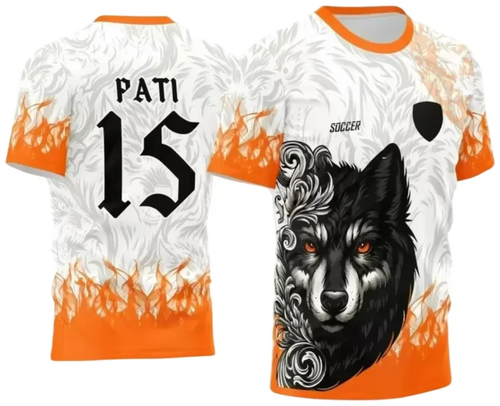 Estampa Lobo Criativa – Camiseta Interclasse 2025 Exclusiva