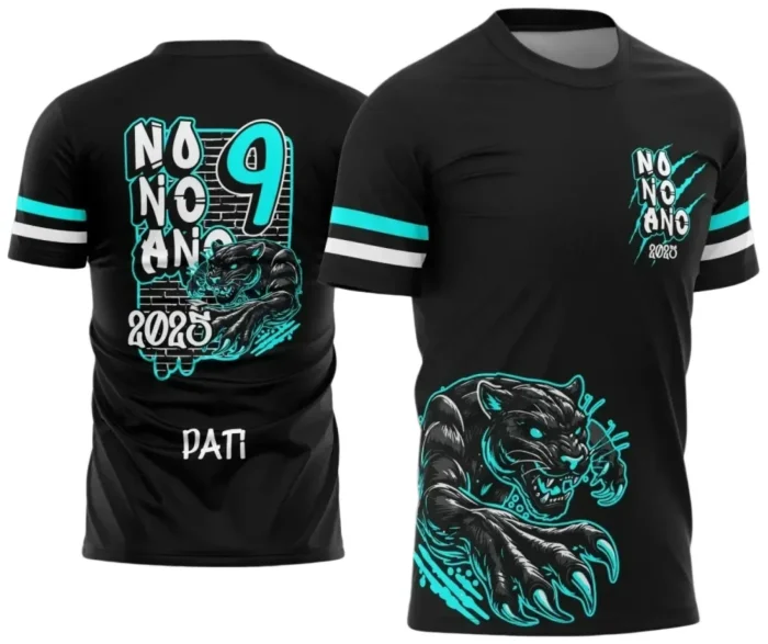 Estampa Pantera: Uniforme Escolar 9º Ano 2025