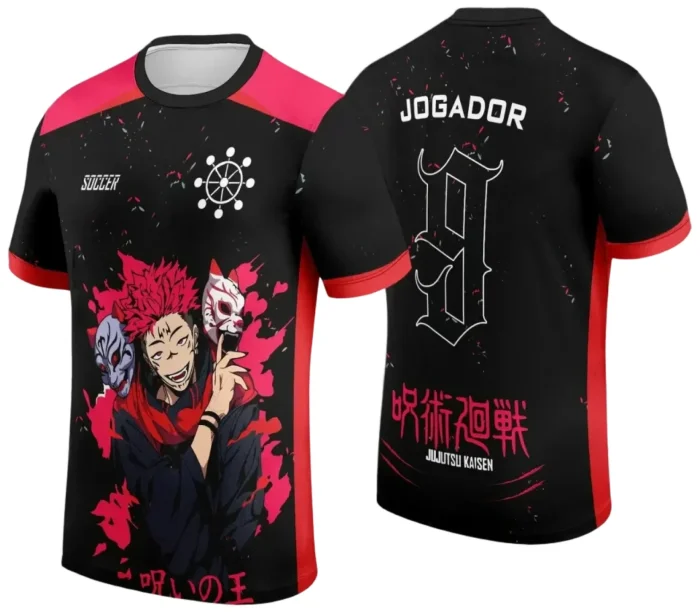 Interclasse 2025: Arte de Camiseta Escolar com Estilo Anime