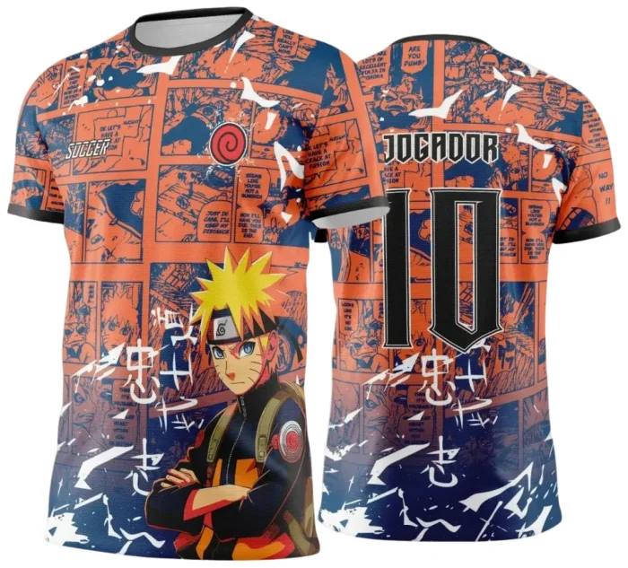 Interclasse 2025: Arte de Camiseta Escolar com Estilo Anime