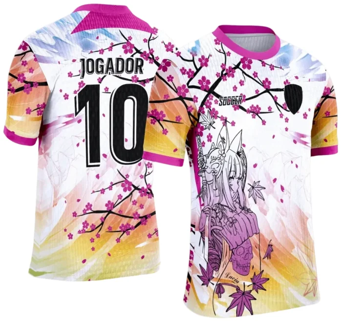 Interclasse 2025: Arte de Camiseta Escolar com Estilo Anime