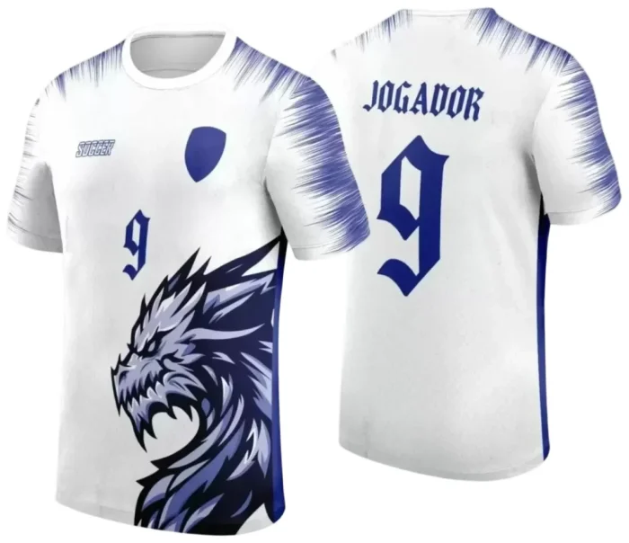 Interclasse 2025: Arte de Camiseta Escolar com Estilo Dragão