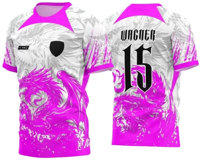 Interclasse 2025: Arte de Camiseta Escolar com Estilo Dragão