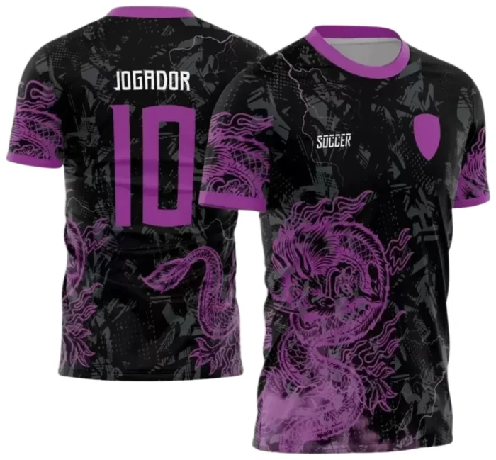 Interclasse 2025: Arte de Camiseta Escolar com Estilo Dragão