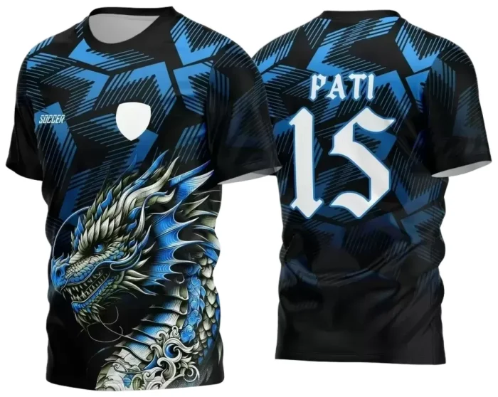 Interclasse 2025: Arte de Camiseta Escolar com Estilo Dragão