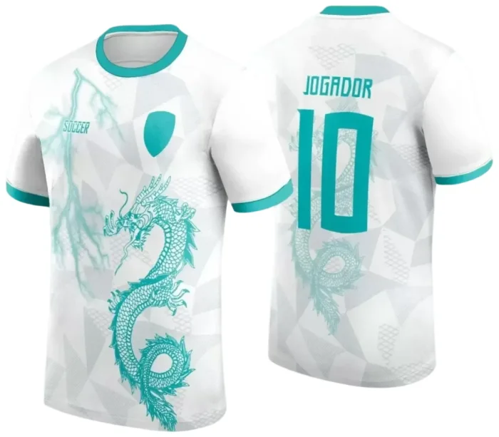 Interclasse 2025: Arte de Camiseta Escolar com Estilo Dragão