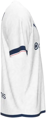 Camisa visitante do CA Independiente 2026 branca com arabesco tom sobre tom, frente e costas