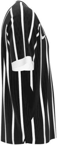 Camisa visitante do SC Corinthians 2026 listrada de preto e branco, frente e costas