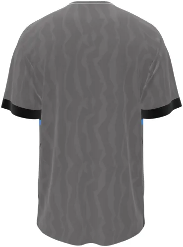 Camisa terceiro uniforme do Inter de Milão 2026 - 2027 cinza com faixa preta no peito, frente e costas