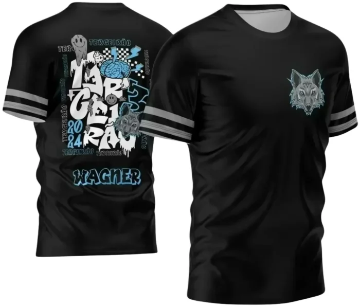 Template para Camisa Terceirão Lobo