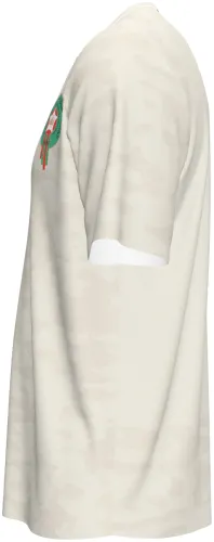 Camisa de goleiro de Marrocos 2026 branco-creme com camuflado discreto, frente e costas