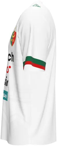 Camisa visitante do MC Alger 2026 - 2027 branca com arcadas mouriscas na barra, frente e costas