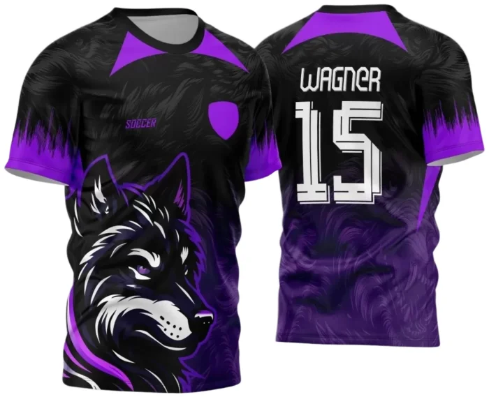 Template para Camisa Interclasse Lobo