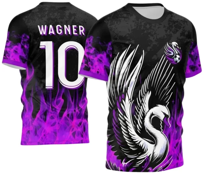 Template para Camisa Interclasse Cisne