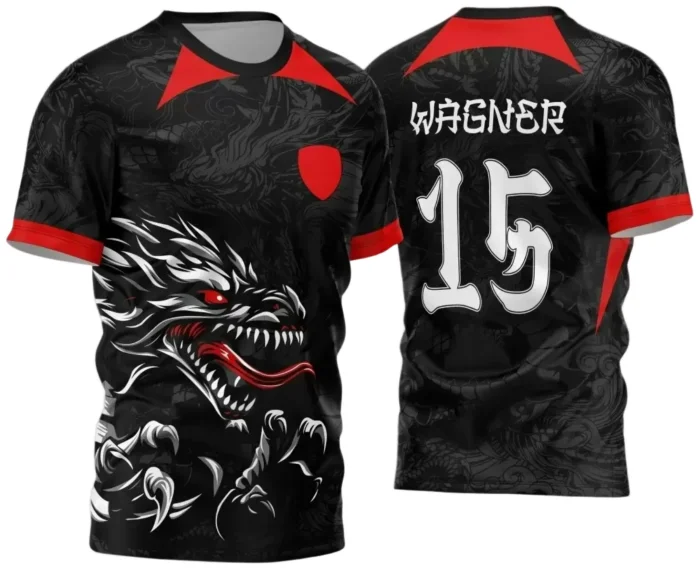 Template para Camisa Interclasse Dragão