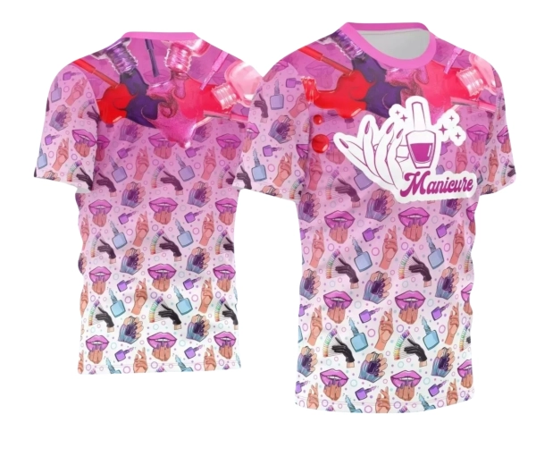 Template Camisa Profissão - Manicure 2024