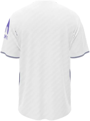 Camisa titular do Tottenham Hotspur 2026 - 2027 branca com textura diagonal, frente e costas