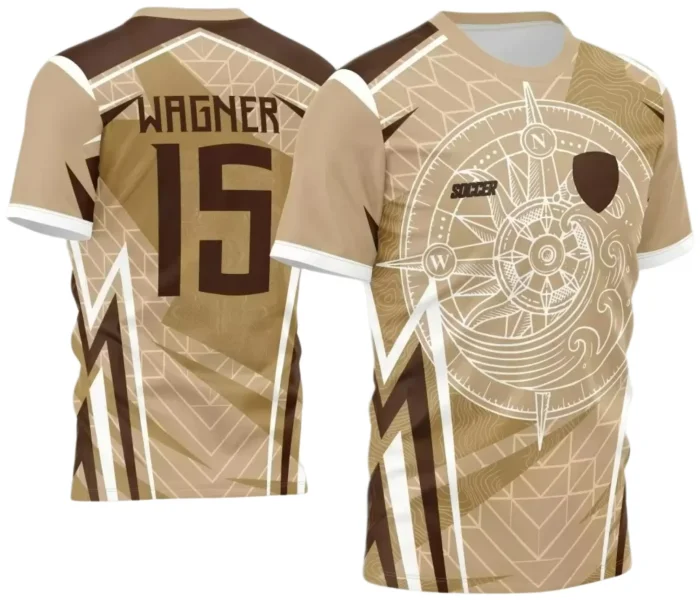 Template para Camisa Interclasse Rosa dos Ventos