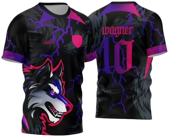 Template para Camisa Interclasse Lobo