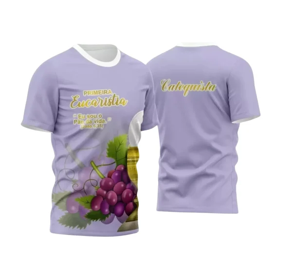  Arte Estampa - Camisa Religião - Eucaristia - 2024 - 2025
