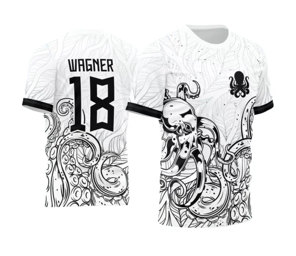 Interclasse Polvo Camiseta – Modelo Escolar Arte Digital