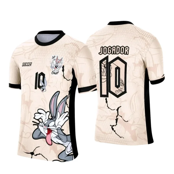  Camiseta de Interclasse 2025 criativa com Pernalonga