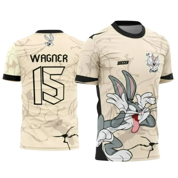  Camiseta de Interclasse 2025 criativa com Pernalonga