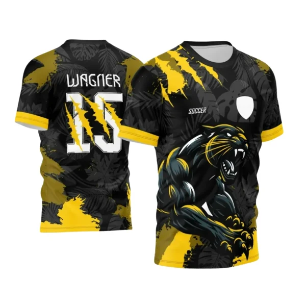  Interclasse Camiseta 2025: Pantera para Estampa Escolar