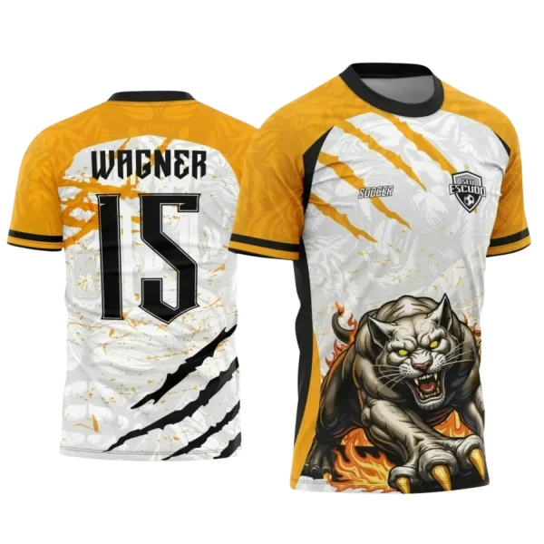  Interclasse Camiseta 2025: Pantera para Estampa Escolar