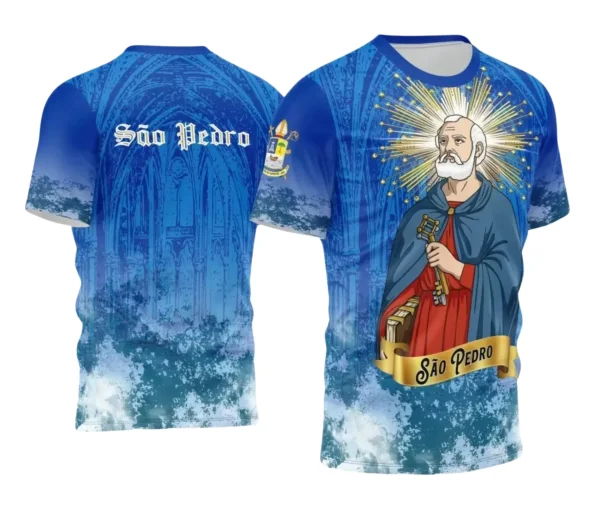 Camisa Religiosa São Pedro