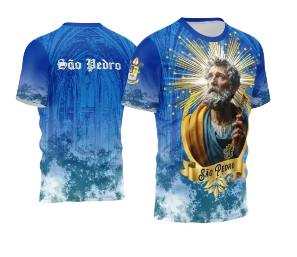 Camisa Religiosa São Pedro