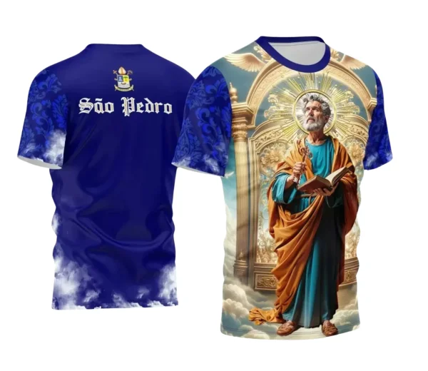 Camisa Religiosa São Pedro