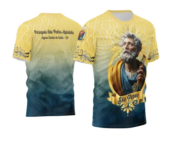 Camisa Religiosa São Pedro