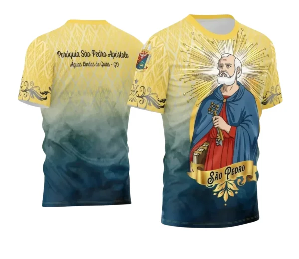 Camisa Religiosa São Pedro