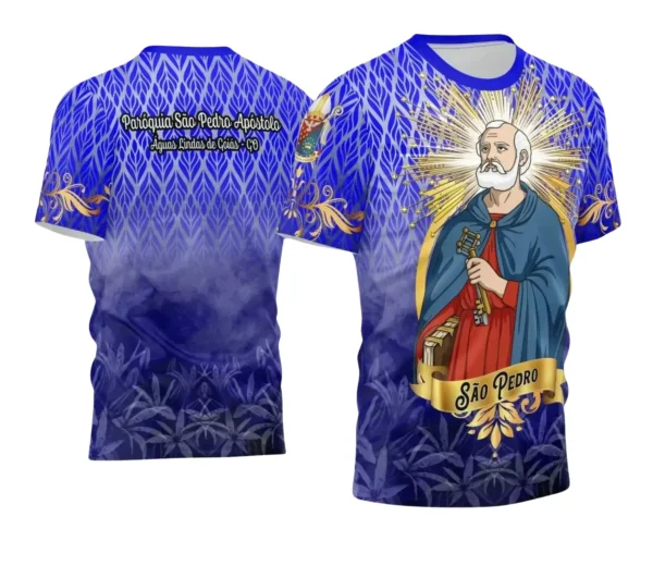 Camisa Religiosa São Pedro