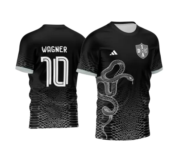 Template Camisa Preta Interclasse 2024 - Jogos Internos 2024 - Cobra