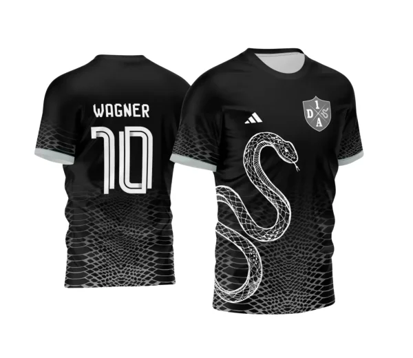  Template Camisa Preta Interclasse 2024 - Jogos Internos 2024 - Cobra