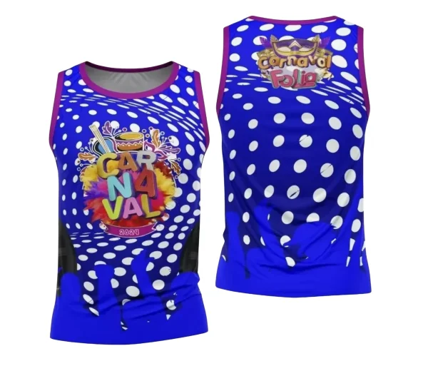 Arte Camisa Bloco Abadá Sublimação Carnaval 2024 - Modelo 100