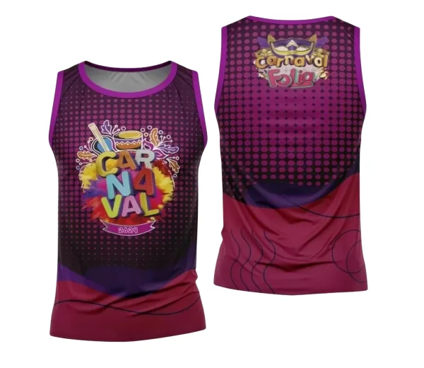 Arte Camisa Bloco Abadá Sublimação Carnaval 2024 - Modelo 91