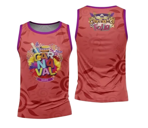 Arte Camisa Bloco Abadá Sublimação Carnaval 2024 - Modelo 99